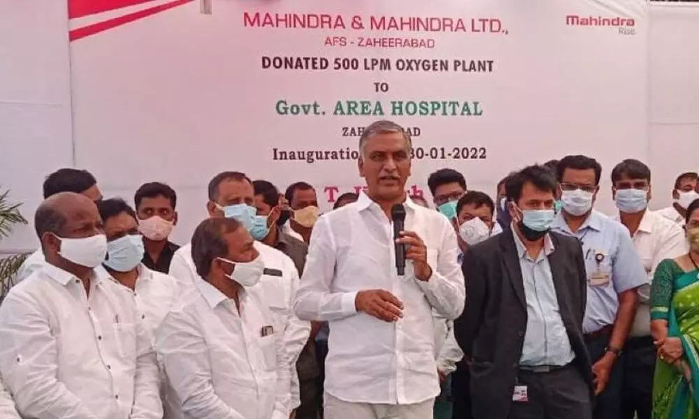 Mahindra Group donates Oxygen plant to Telangana