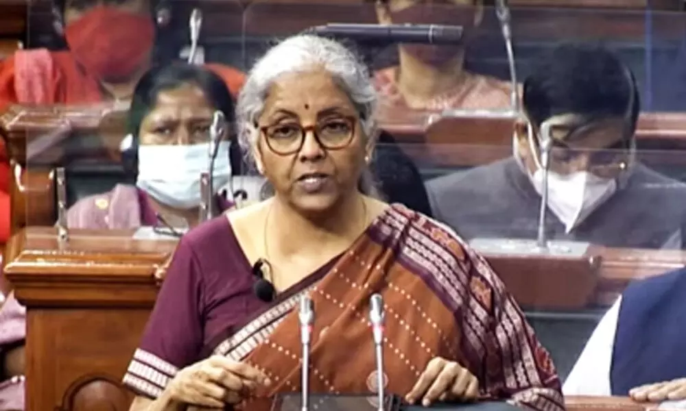 Finance Minister Nirmala Sitharaman