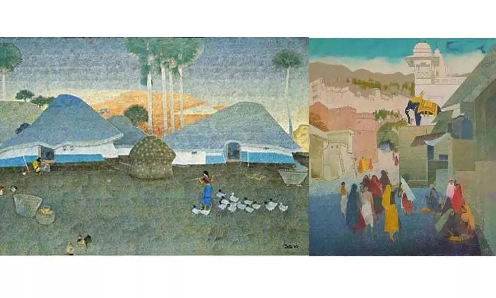 An Untitled oil on canvas by N S Bendre fetched Rs 6 crore at an Astaguru auction on 27-28 December 2021; N S Bendre’s Jaisalmer Fort fetched Rs 5 crore at a Pundole’s auction in Mumbai on 18 November 2021