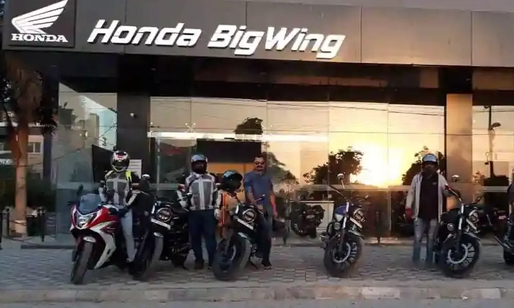 Honda inaugurates BigWing in Andhra Pradesh