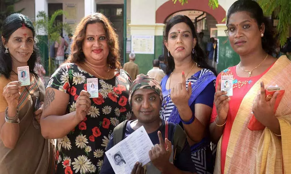 Transgender campaigners woo voters for BJP, SP in UP