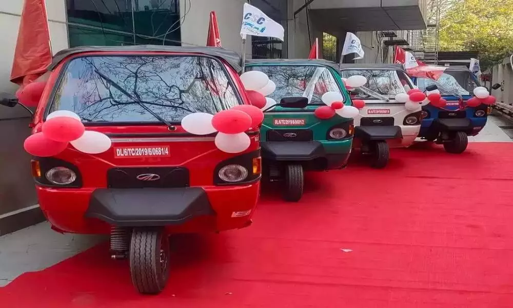 Mahindra Electric - CSC tie-up to promote EV adoption