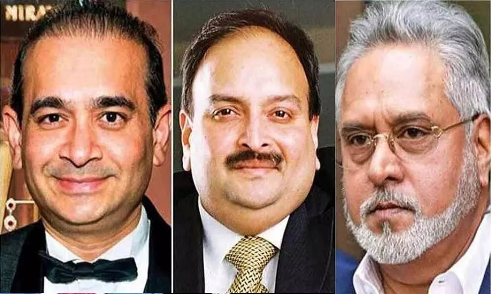 Assets worth over Rs 19,000 crore attached out of total fraud by fugitive Vijay Mallya, Nirav Modi & Mehul Choksi