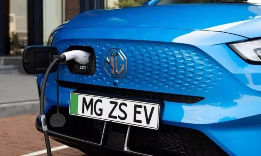 MG Motor announces 1,000 EV chargers in residential areas across India in 1,000 days