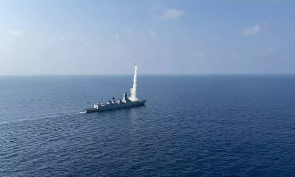 Indian Navy successful in Brahmos land attack firing