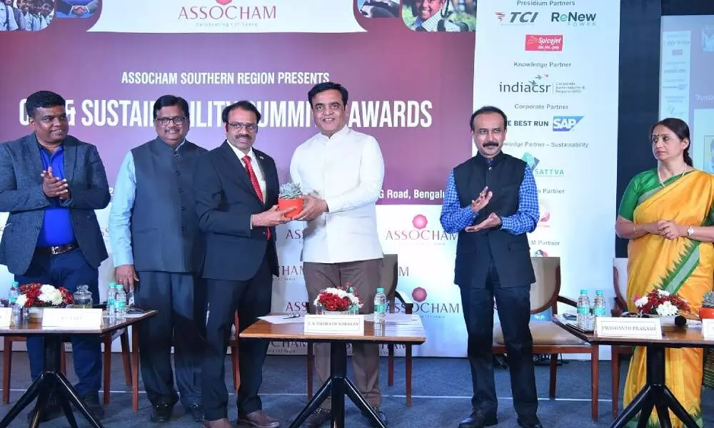 ASSOCHAM honors Rusen Kumar for remarkable contribution to CSR