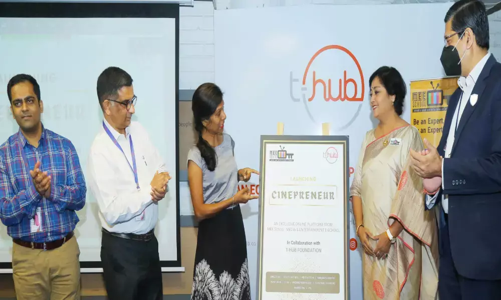 T-Hub, MEE School launch ‘Cinepreneur’ T-Hub, MEE School launch ‘Cinepreneur’