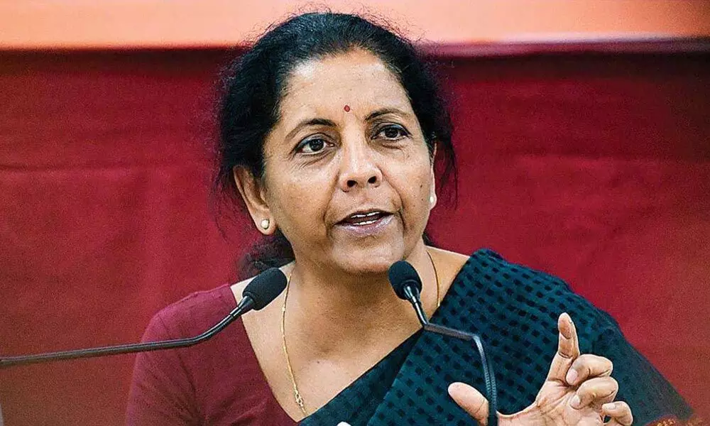 Finance Minister Nirmala Sitharaman