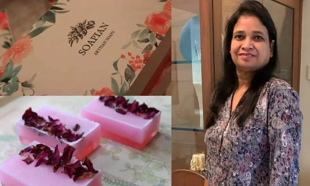 It all started off when my daughters suffered skin issues, while we were using chemical products. So, we decided to prepare natural products and use it on ourselves. When we found the difference and change in us, we got an idea to start this business – Asha Agarwal
