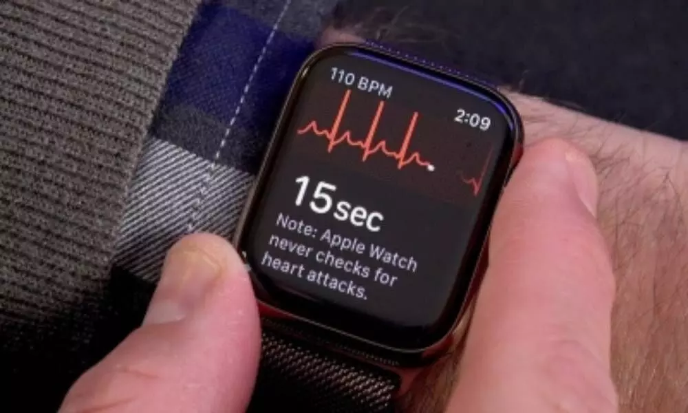 ECG feature on Apple Watch saves dentists life in Haryana