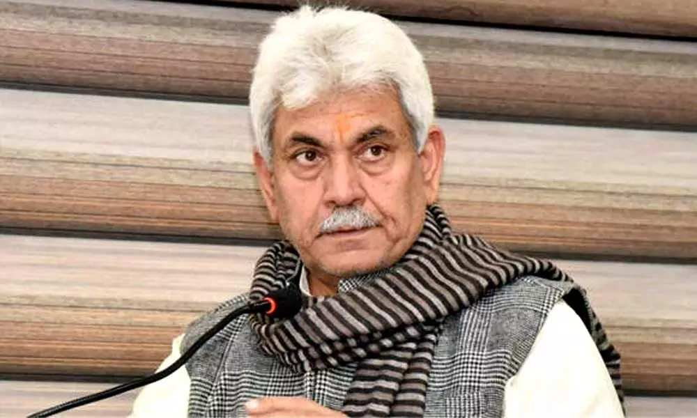 Jammu and Kashmir Lt Governor Manoj Sinha