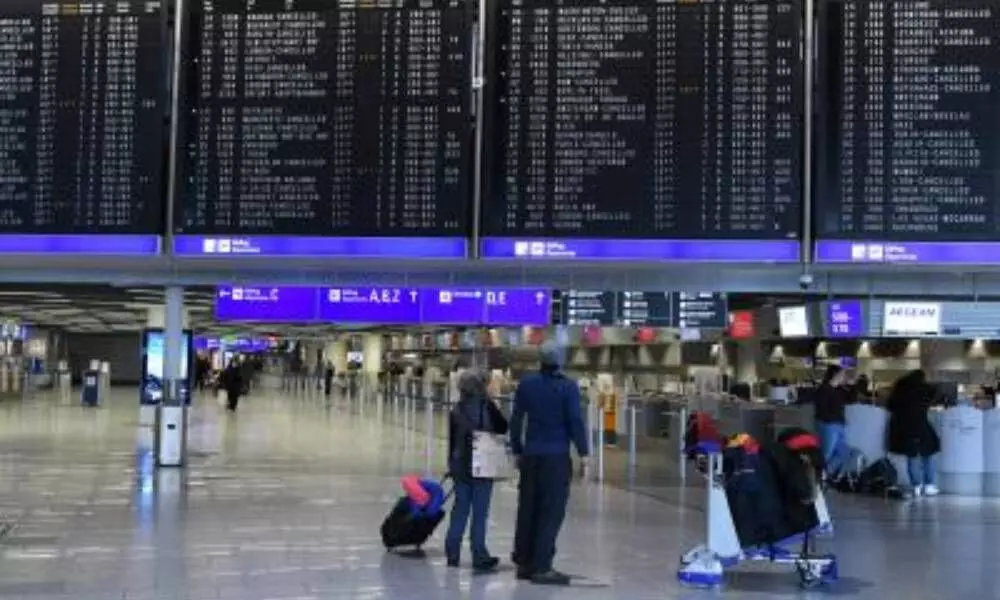 German air traffic hit by renewed strike action