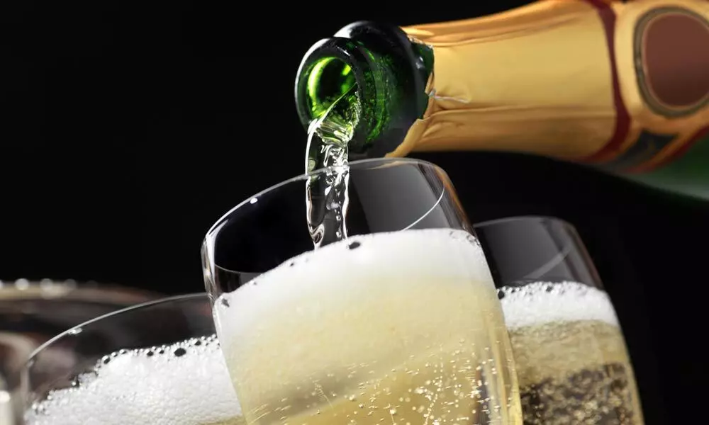 Champagne sales popping up, Russian vodka losing its fizz