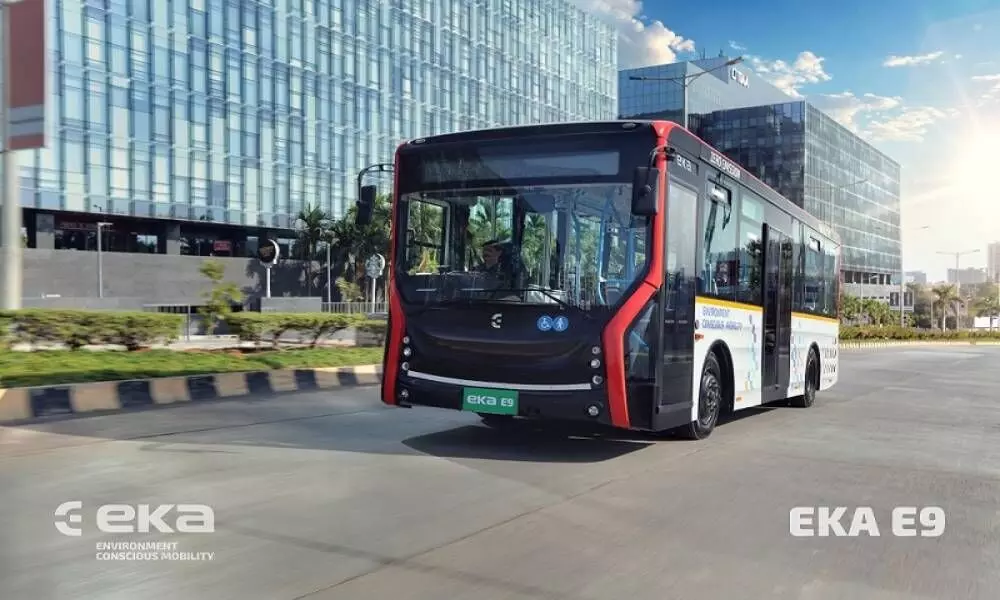 Eka launches electric bus- E9