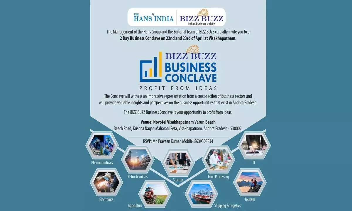 Bizz Buzz Business Conclave – unleash your entrepreneurial journey – April 22-23, Vizag