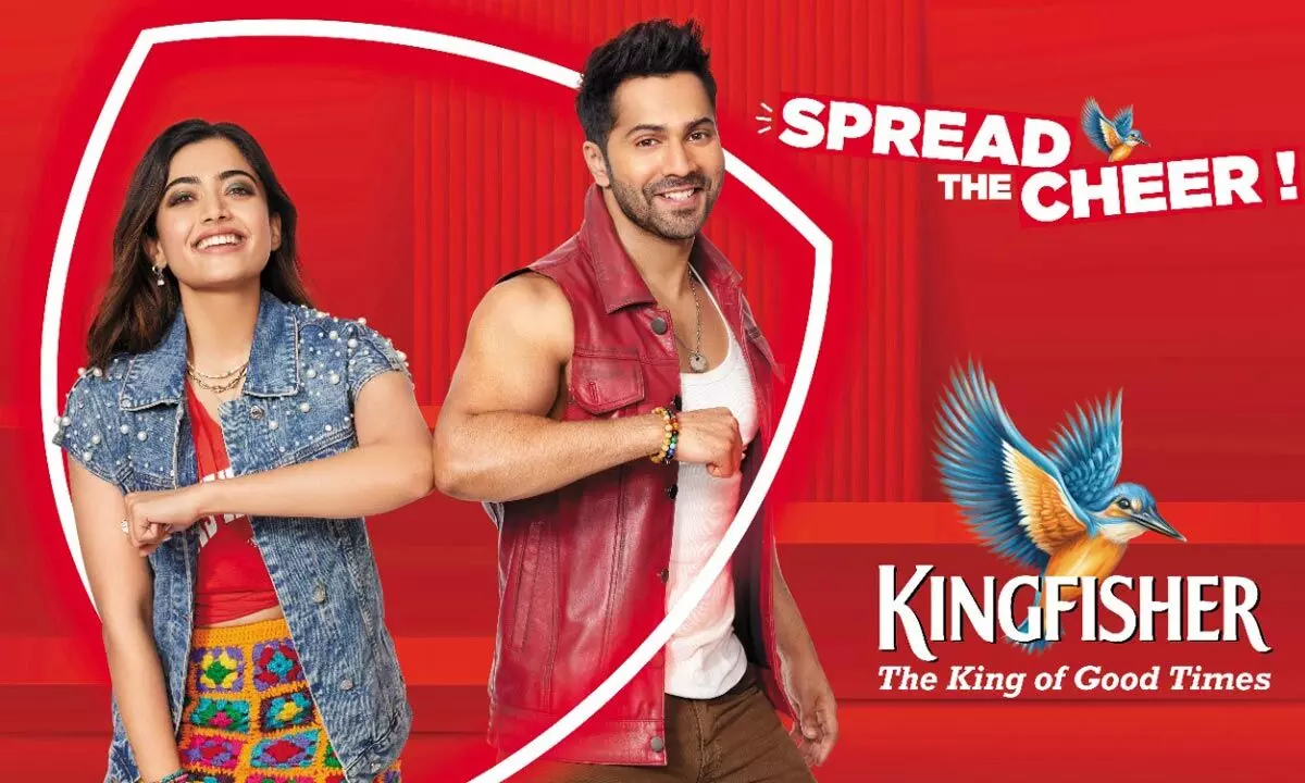 Kingfisher ropes in Rashmika Mandanna, Varun Dhawan as brand ambassadors