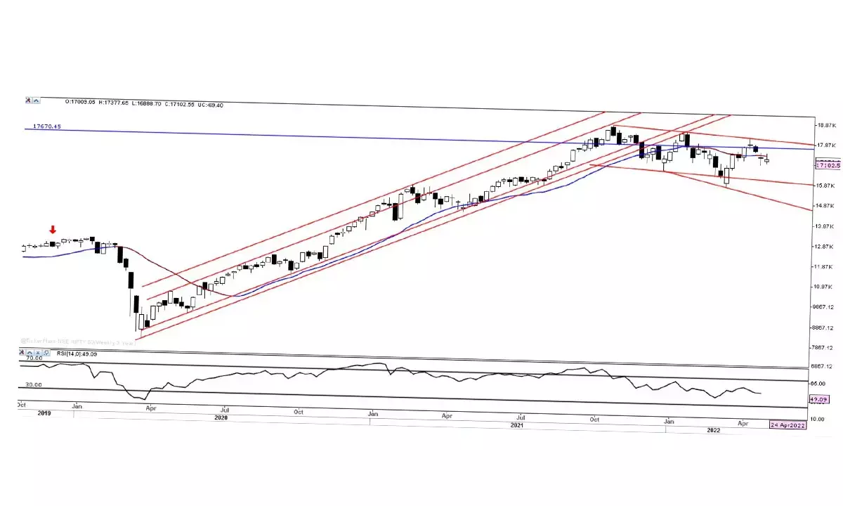 Nifty turns bearish amid volatility