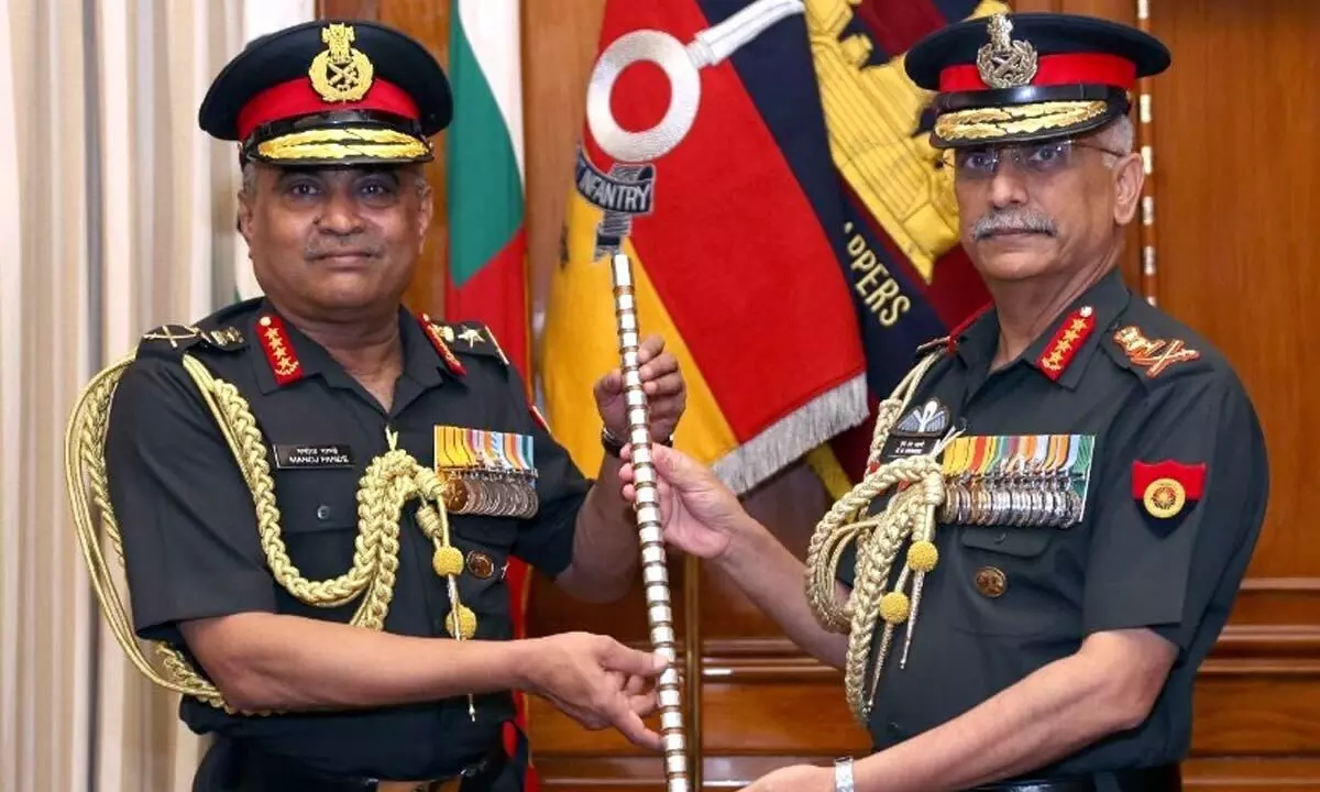Technocrat takes charge as new Army chief, suspense over CDS continues