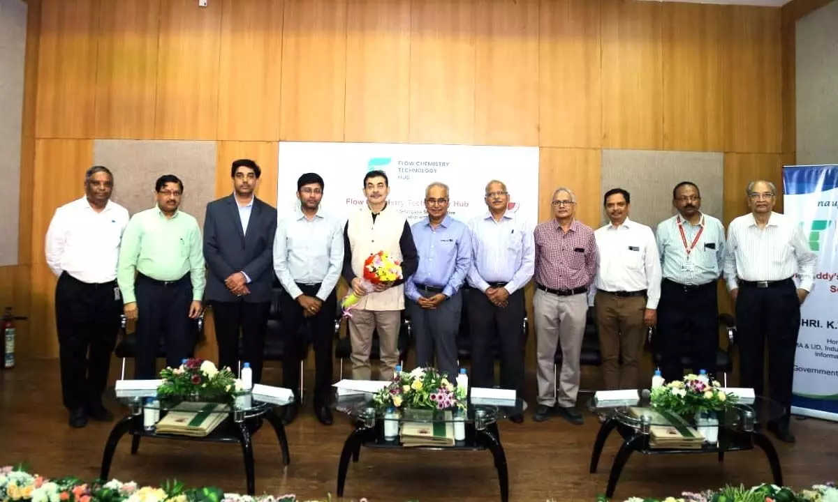 First multi-stakeholder pharma tech hub opened in Hyderabad First multi-stakeholder pharma tech hub opened in Hyderabad