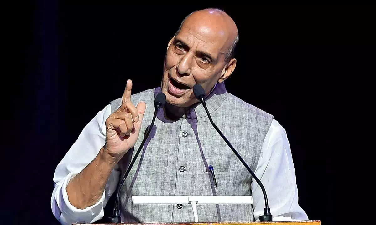 Defence Minister Rajnath Singh