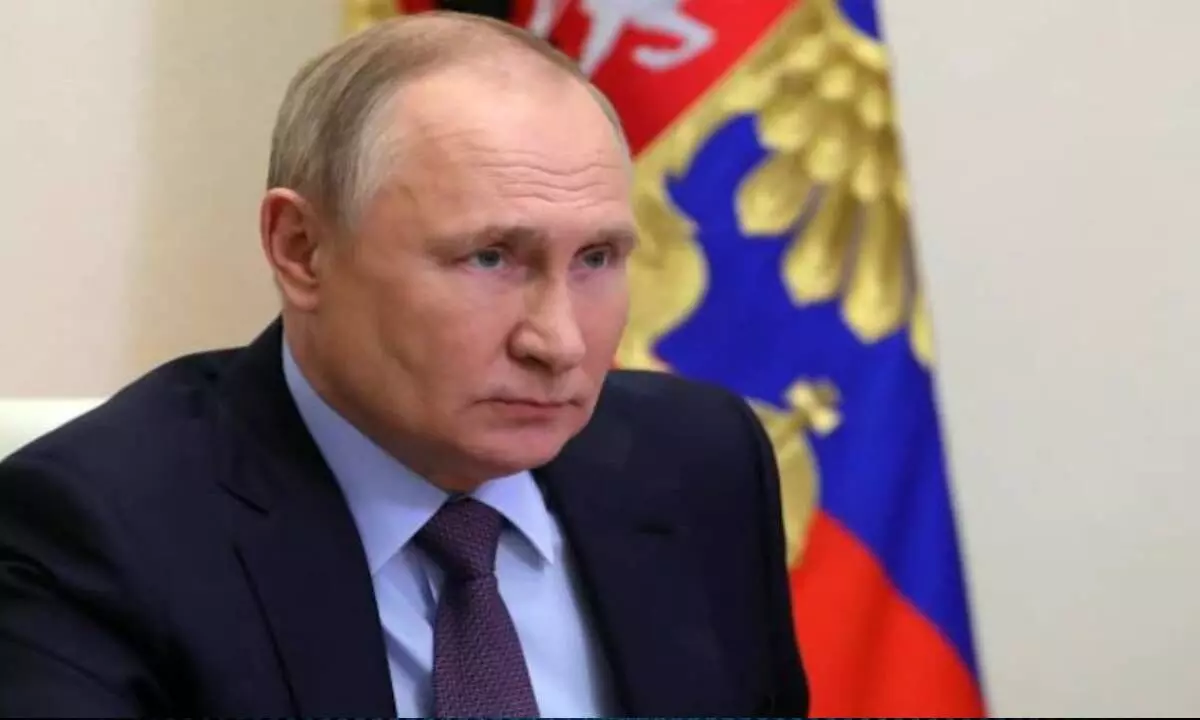 Vladimir Putin says Western Nations triggering global crisis by introducing sanctions