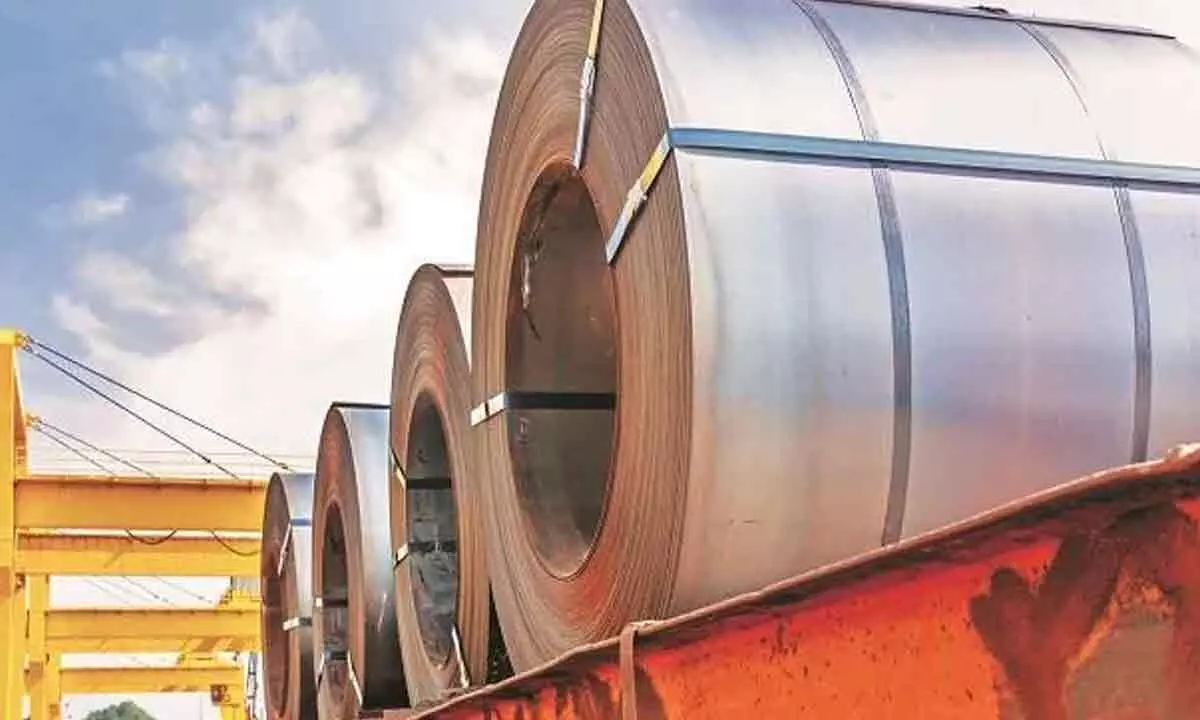 Steel prices ease over 10%