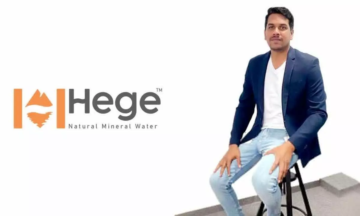 Shailendra Rao, Founder of Hege Natural Mineral Water Shailendra Rao, Founder of Hege Natural Mineral Water