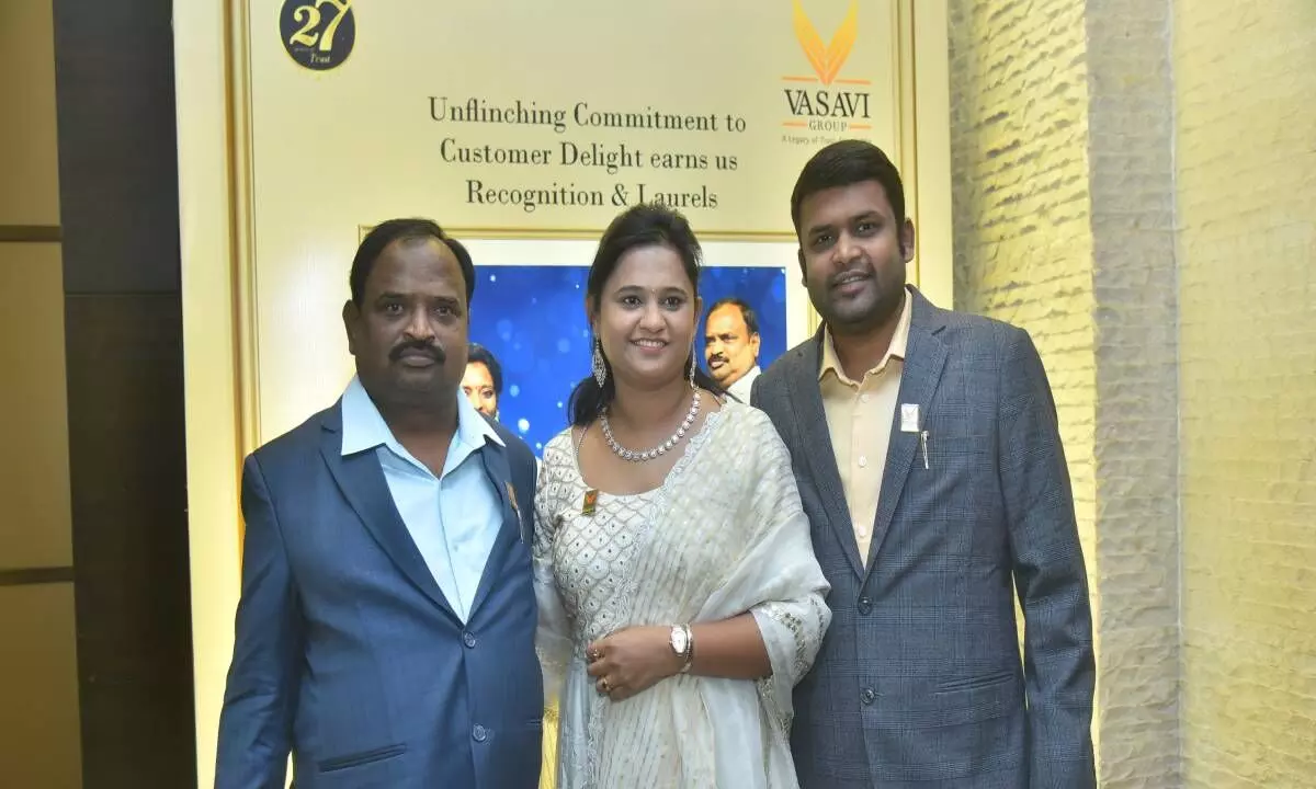 Vasavi Group unveils 2 high-rise projects in West Hyd