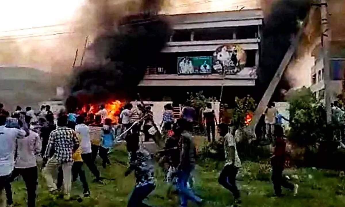 Blame game over Konaseema violence Blame game over Konaseema violence