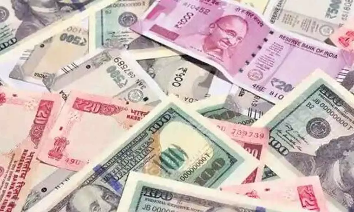 Rupee fall continues on unabated FII outflows