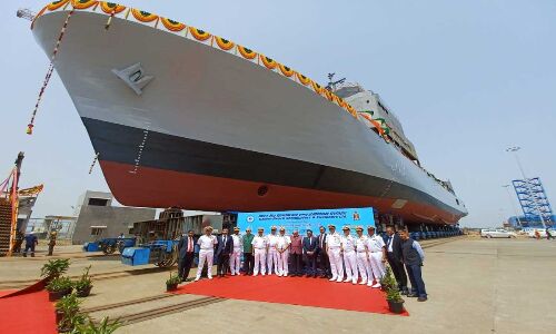 Navy launches survey vessel Nirdeshak