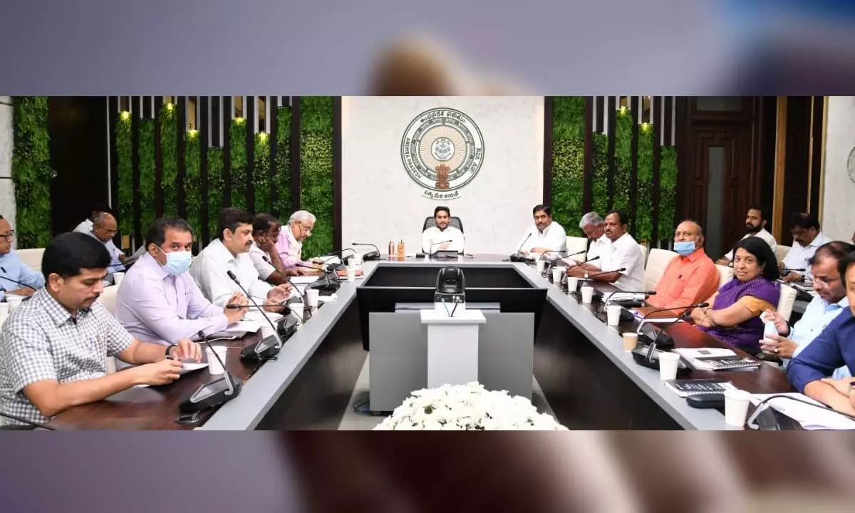 Use drones for land survey, Jagan tells officials Use drones for land survey, Jagan tells officials