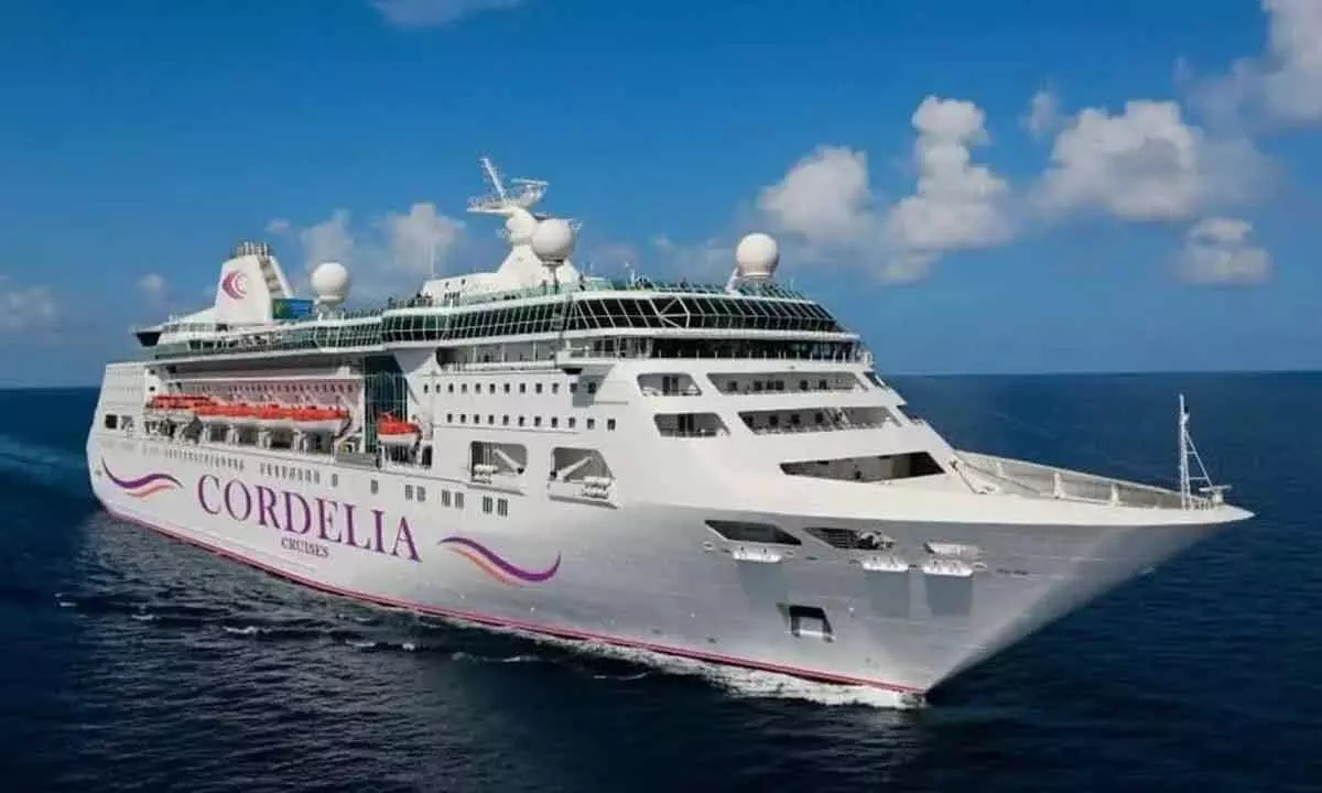 Cordelia Cruise maiden trip from Vizag begins