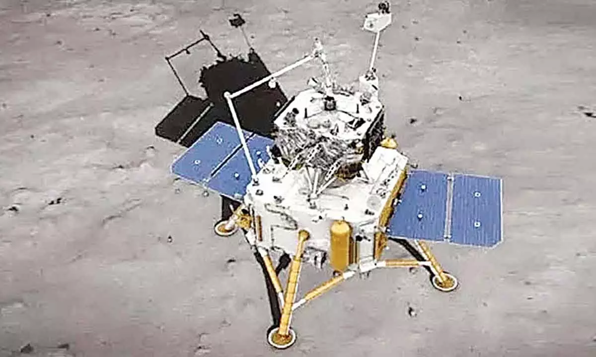 Chinas sat finds source of water on Moon