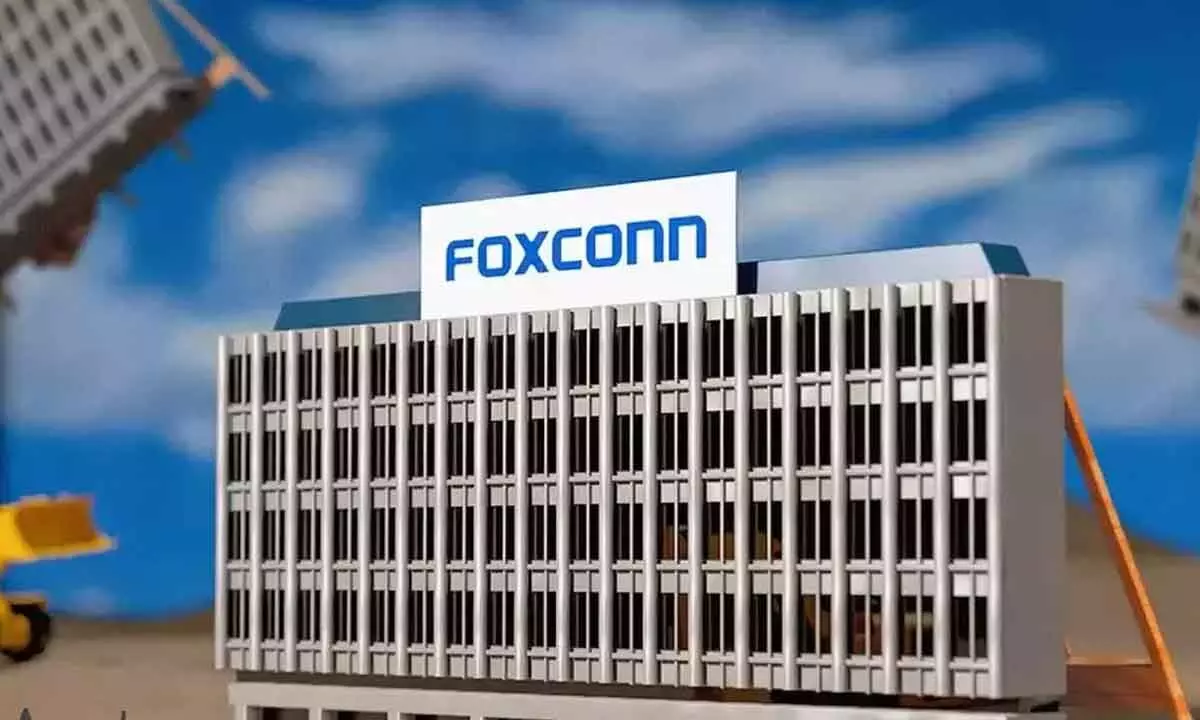 Foxconn begins work on its 1st EV battery plant