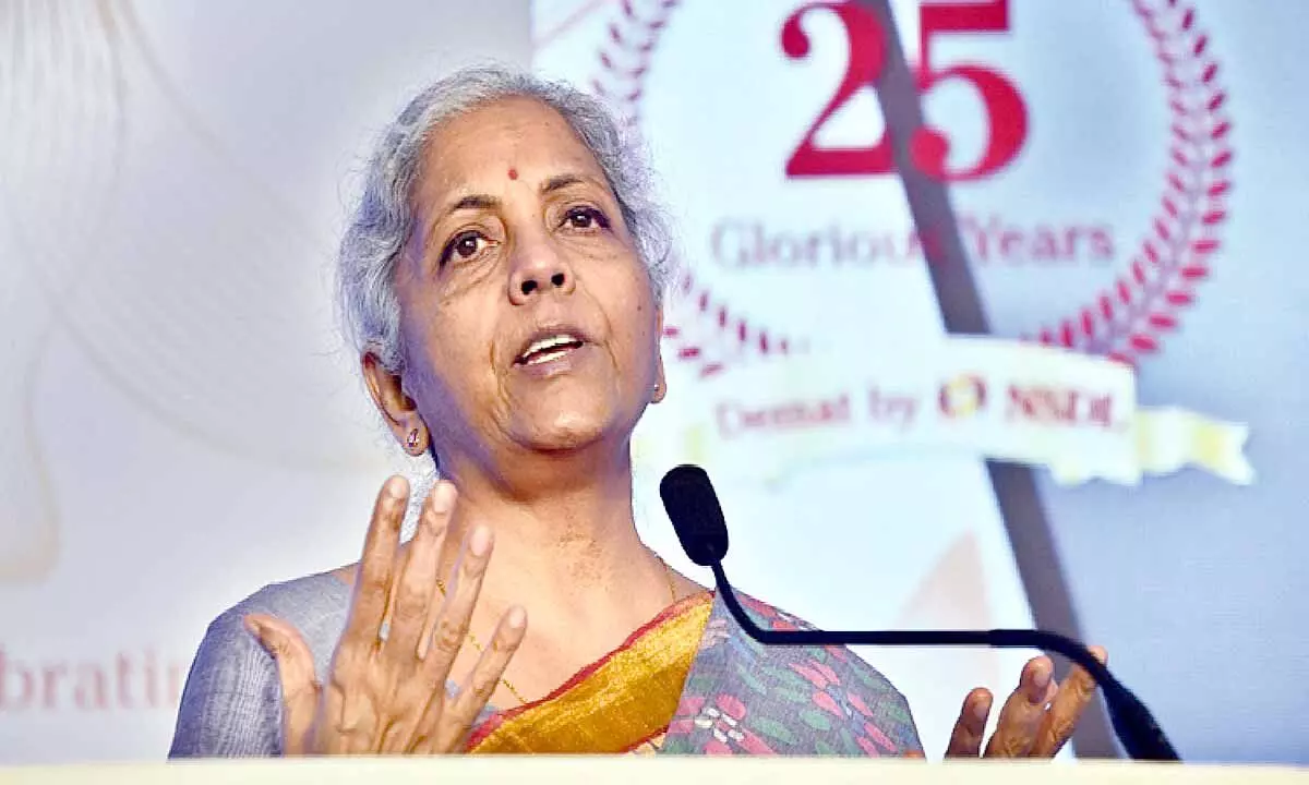 Union Finance Minister Nirmala Sitharaman