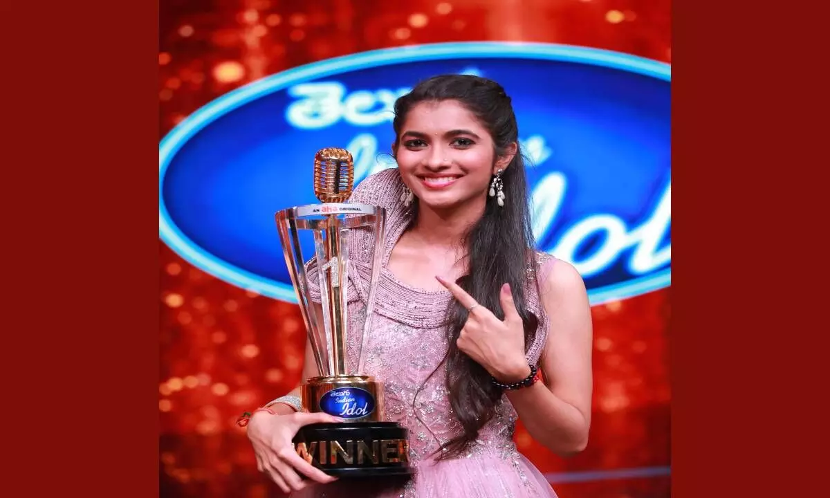 Telugu Indian Idol, Vagdevi wants to be a playback singer Telugu Indian Idol, Vagdevi wants to be a playback singer