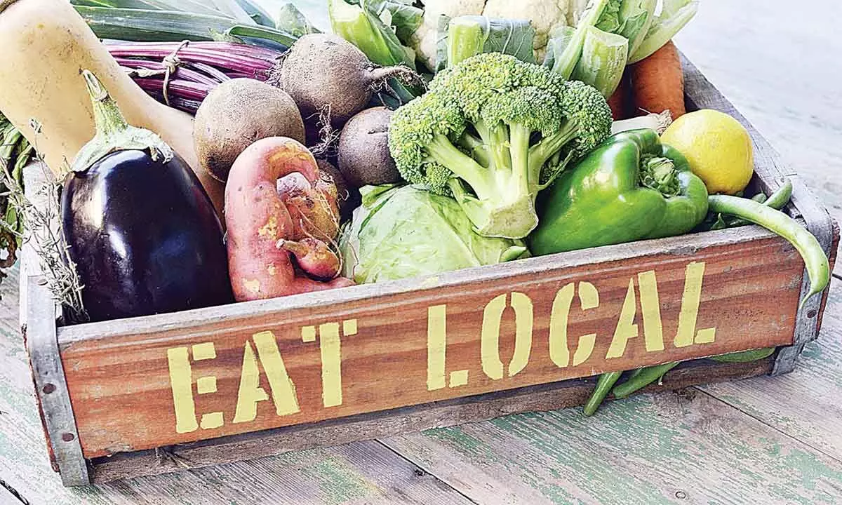 Rich people must start eating local food