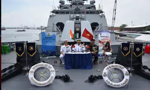 Indian Navy Eastern Fleet Ships visit Vietnam Indian Navy Eastern Fleet Ships visit Vietnam