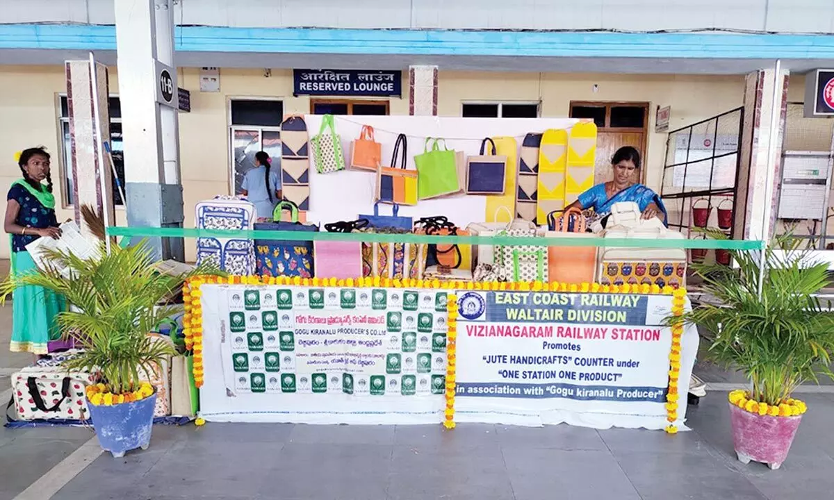 One station, one product kiosk at Vizianagaram