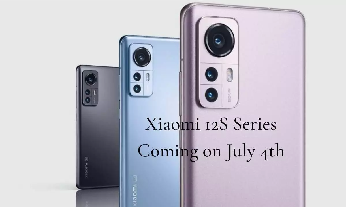 Xiaomi 12S series to launch on July 4