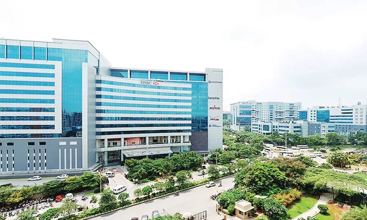 Over 90% Grade A office space in West Hyderabad