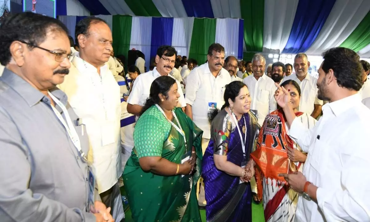 Jagan elected lifetime president of YSRCP