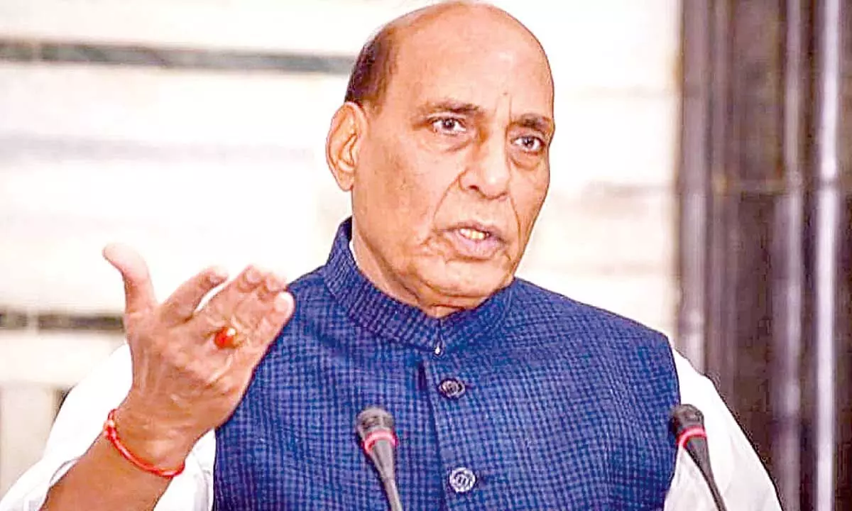 Defence Minister Rajnath Singh