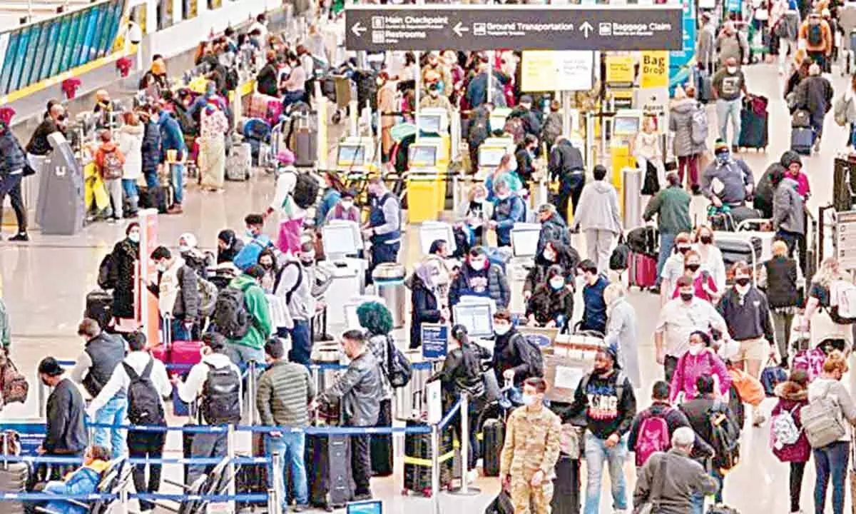 Staff crunch-hit airlines, airports unable to cope with surging traffic Staff crunch-hit airlines, airports unable to cope with surging traffic