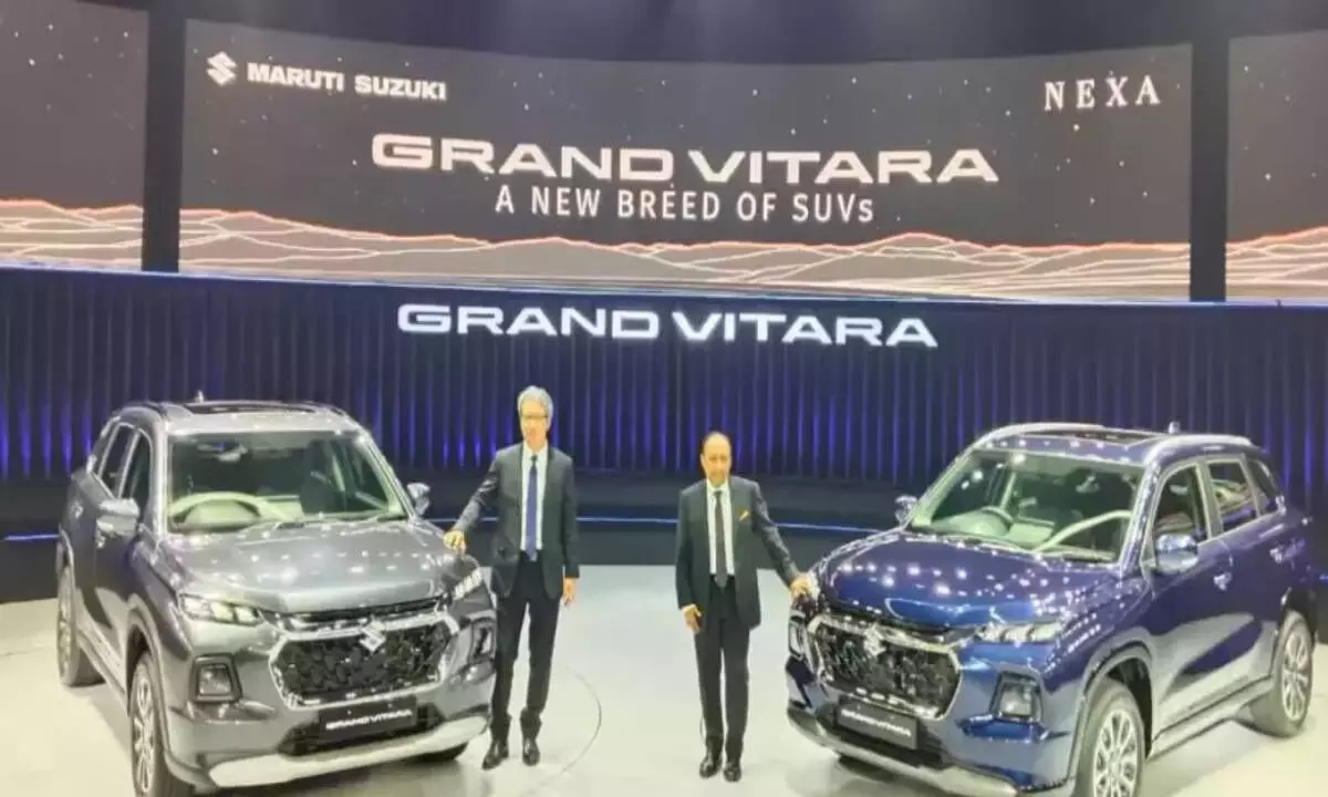 Maruti Suzuki Indias mid-sized SUV Grand Vitara for global markets