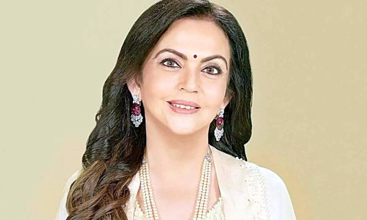 Nita M Ambani, Founder Chairperson, Reliance Foundation Institution of Education and Research.