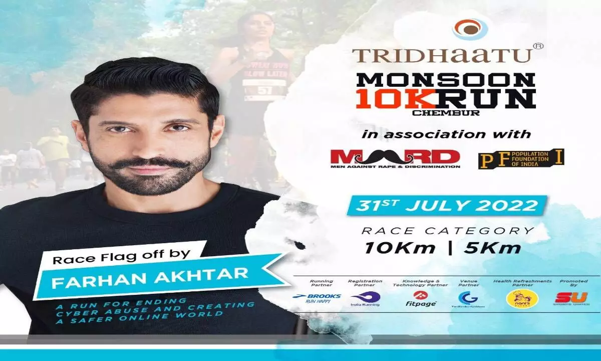 Tridhaatu Realty to hold Monsoon 10K run to promote end of cyber abuse Tridhaatu Realty to hold Monsoon 10K run to promote end of cyber abuse