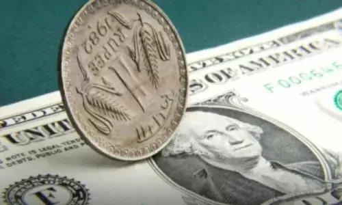 Rupee ends down 29 paise against US dollar at 79.44 Rupee ends down 29 paise against US dollar at 79.44