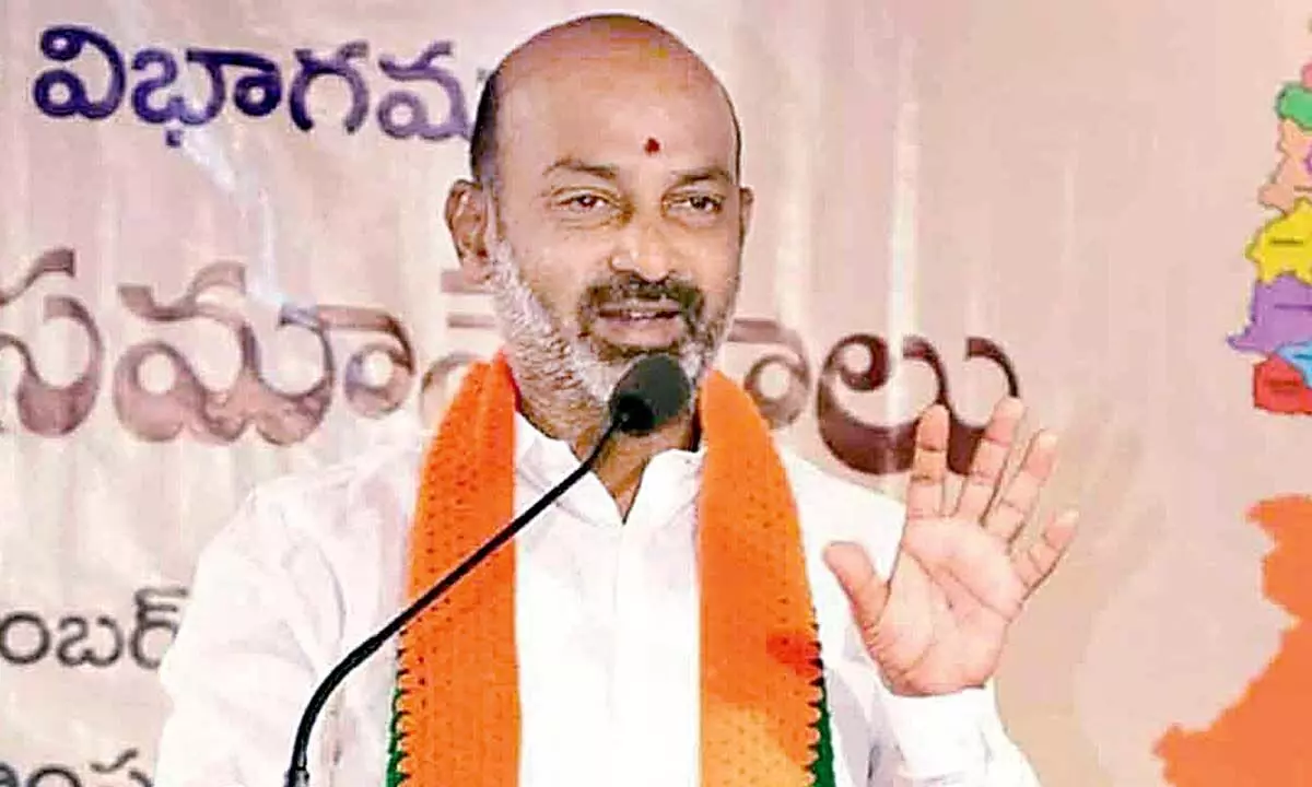 Telangana BJP President Bandi Sanjay Kumar